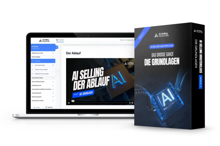 AI Selling – Kurs für KI-Affiliate-Marketing von Vincent Hertrich