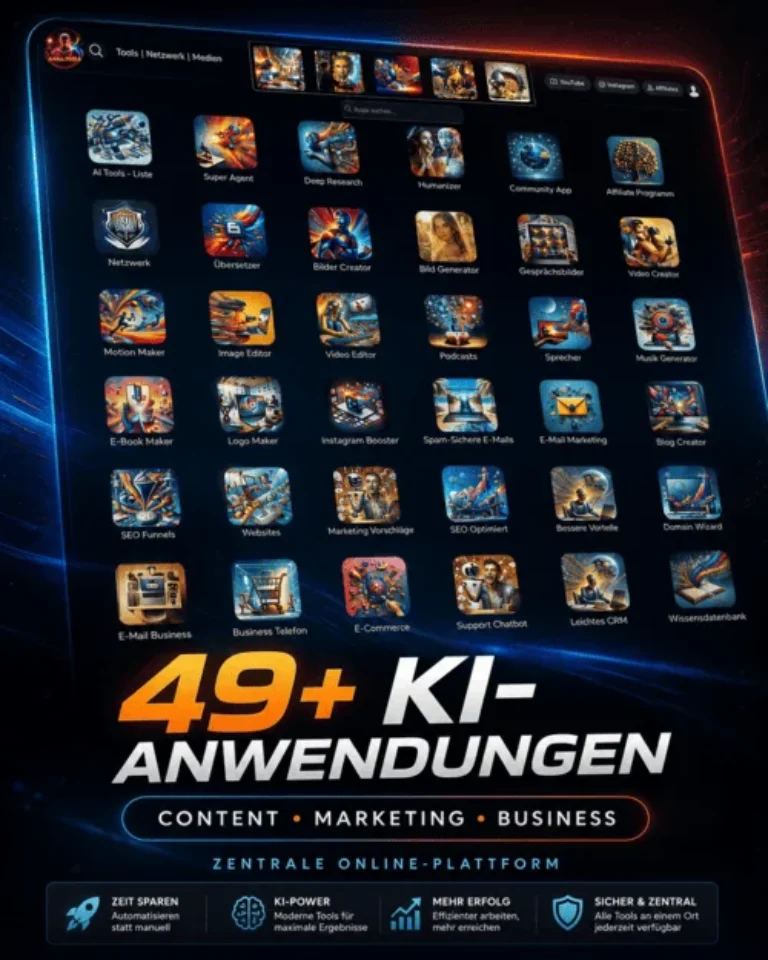 AI4ALL.tools – 49+ KI-Tools für Marketing und Business