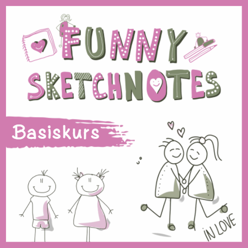 Kursvorschau Analoges Sketchnotes Bundle Basis-Kurs