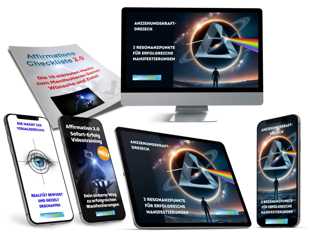 Anziehungskraft-Dreieck komplettes Paket Bonus