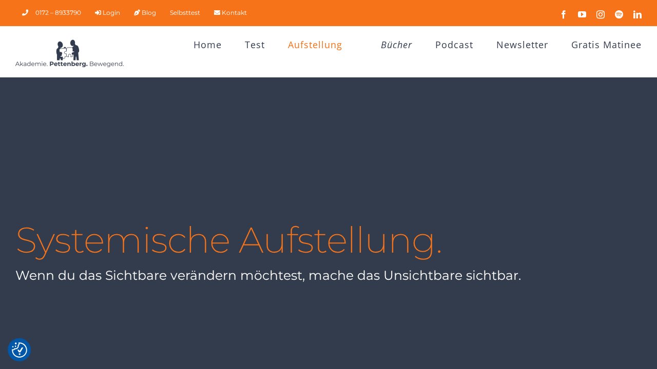 Aufstellung – Repräsentant – Ansicht der Verkaufsseite