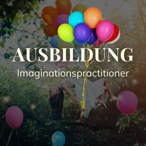 Ausbildung zum Imaginationspractitioner mit bunten Luftballons