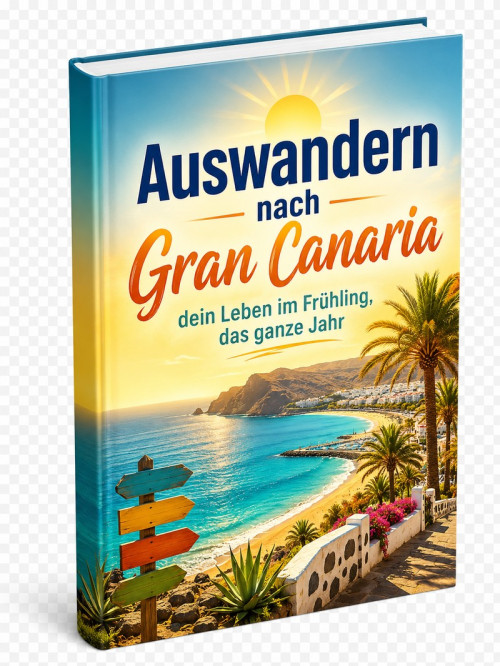 Auswandern nach Gran Canaria – E-Book über Kanaren-Umzug 3 Cover Auswandern nach Gran Canaria dein Leben im Frühling das ganze Jahr – Buch-Produktabbildung