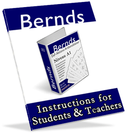 Produktmockup Bernds Arbeitsblätter mit Instructions for Students & Teachers Anleitung