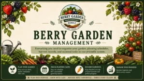 Verkaufsseite Berry Garden Management Bundle mit Beeren, Gemüse und Gartenwerkzeugen