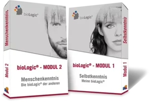 bioLogic Basisset mit zwei Modulboxen – Modul 1 Selbstkenntnis und Modul 2 Menschenkenntnis von Alexander Richter