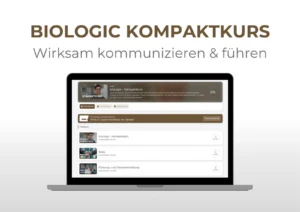 Dashboard des bioLogic Kompaktkurs von Alexander Richter mit Modulübersicht und Lektionen