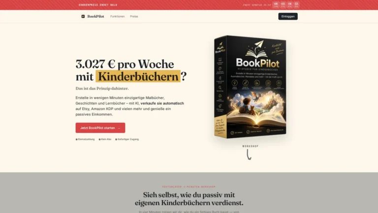 BookPilot – KI-Software für Kinderbücher