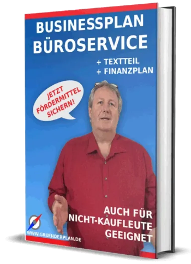 Businessplan Büroservice – Vorlage mit Excel-Finanzplan