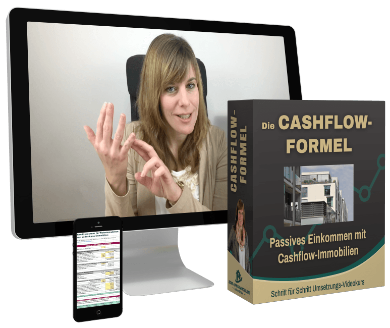 Cashflow-Formel mit Handy u PC