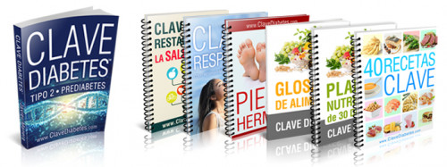 Clave Diabetes Hauptbuch mit begleitenden Modulen und Rezept-Guides