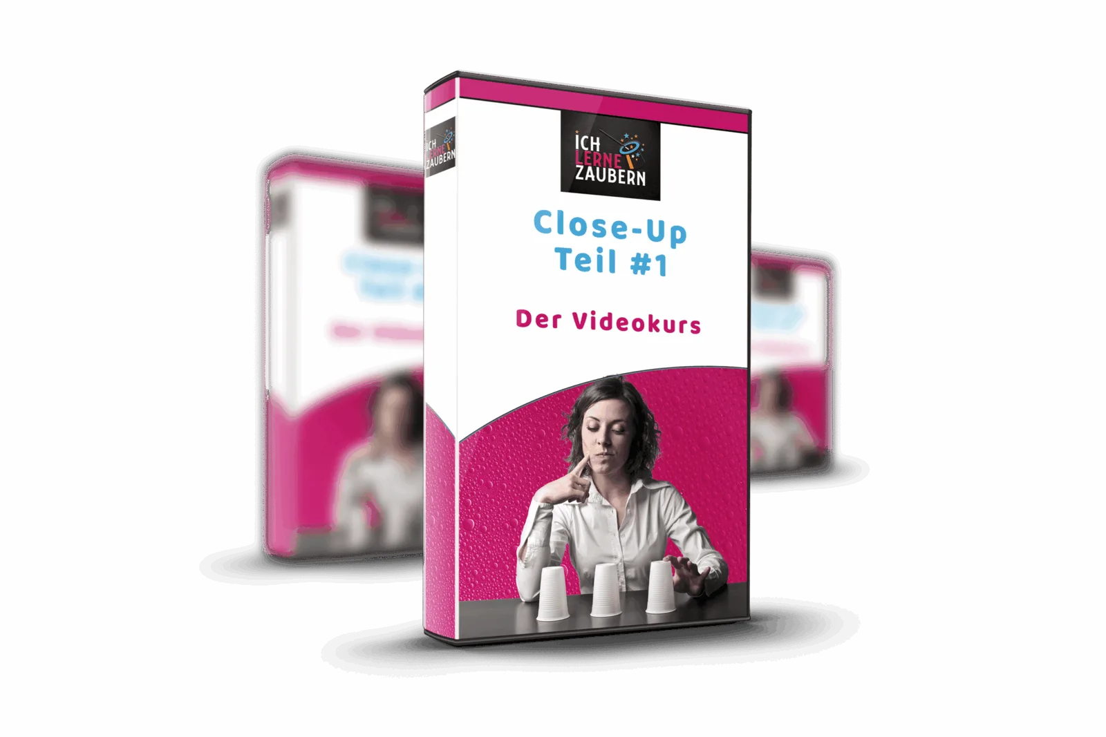Close-up Teil 1 Videokurs 3D Produktbox mit Magician und Becherspielen