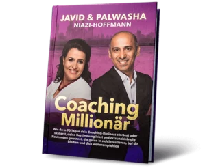 Buchcover Coaching Millionär von David und Palwasha Niazi-Hoffmann