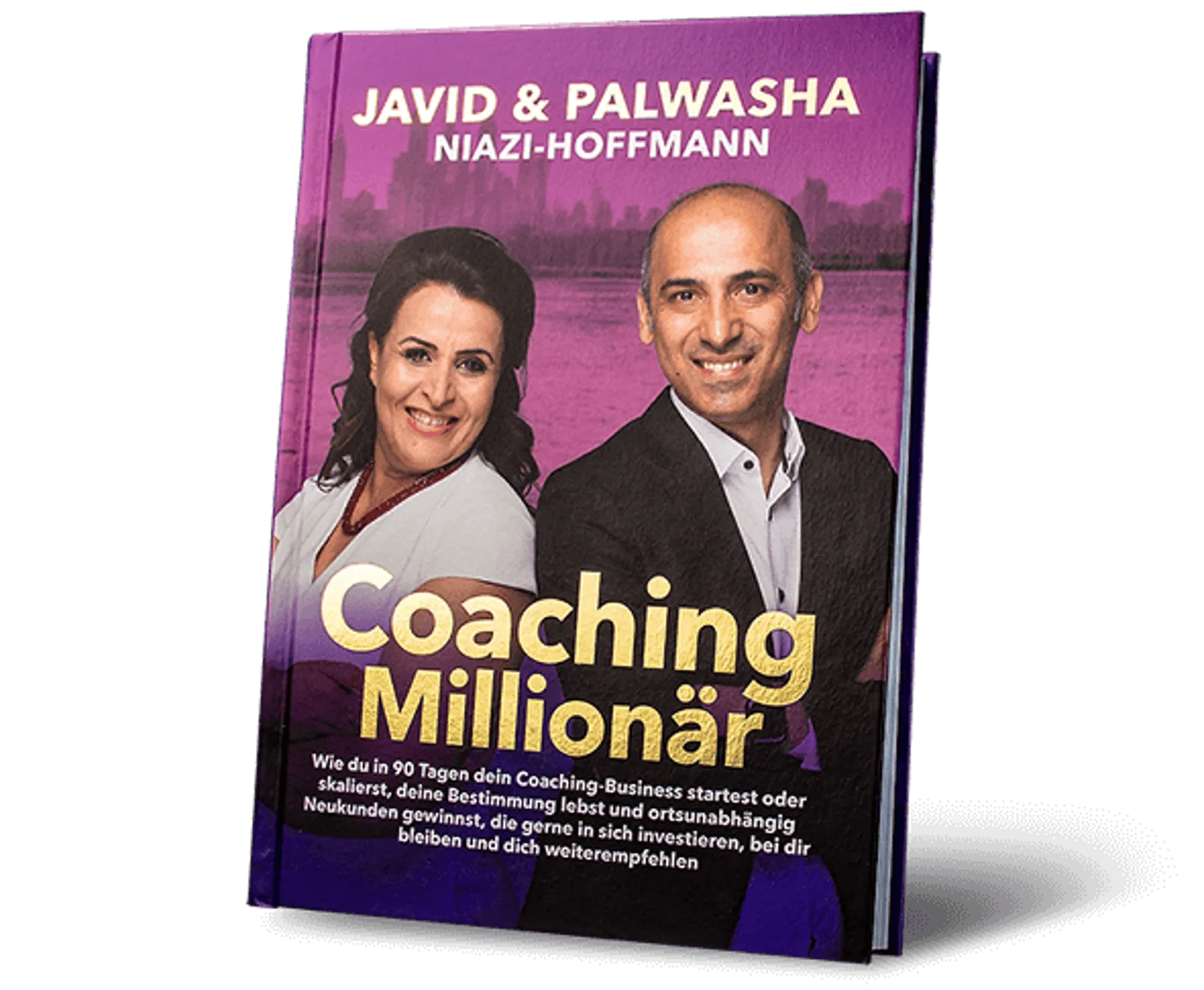 Coaching-Millionär – Buch zum Aufbau eines Coaching-Business 1 Buchcover Coaching Millionär von David und Palwasha Niazi-Hoffmann