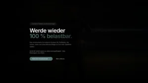 Comeback System Videokurs Hero-Visual mit Knie Reset Phase Trainingsinhalt