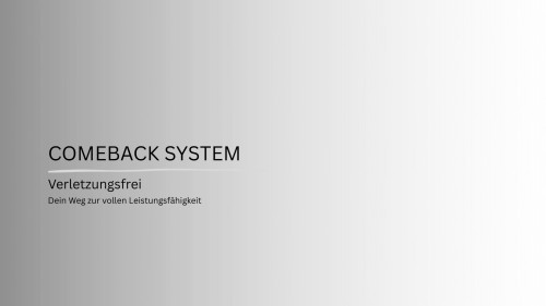 Comeback System