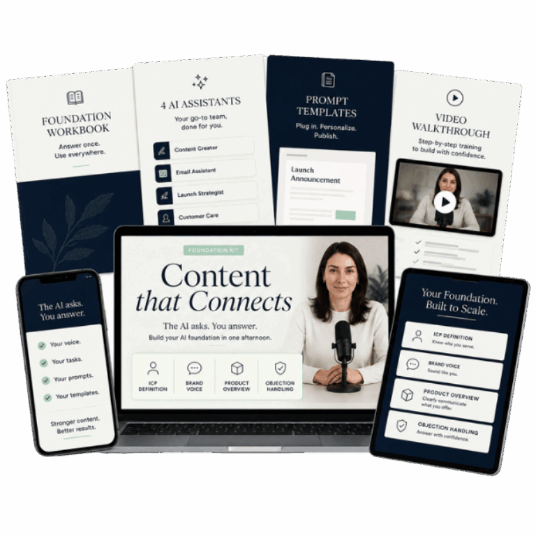 Content Creation Conversation™ – Videokurs für KI-Marketing