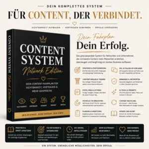 Content System Network Edition kompakte Thumbnail-Ansicht des Buchcovers mit allen Hauptkomponenten in kleinerem Format