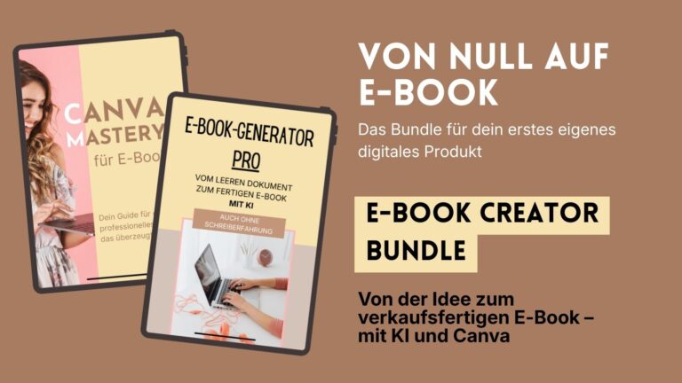 Creator Bundle – Ratgeber zum Schreiben mit KI