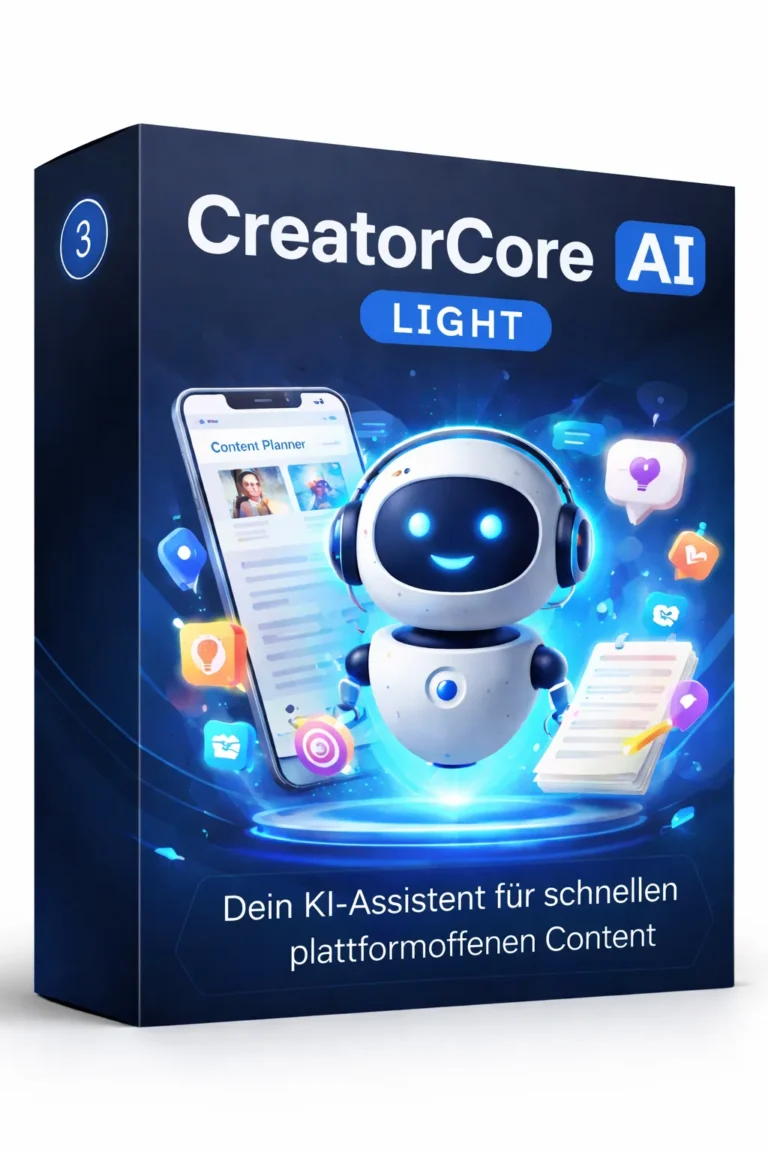 CreatorCore AI Light – KI-Tool für Social-Media-Content