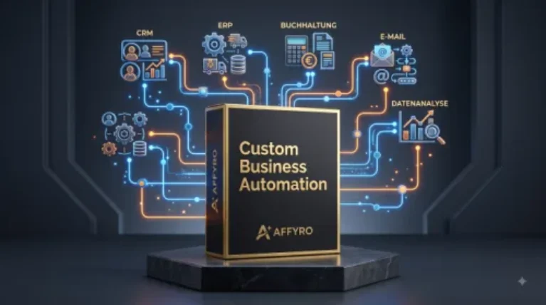 Custom Business Automation – KI-Automatisierung für Betriebe