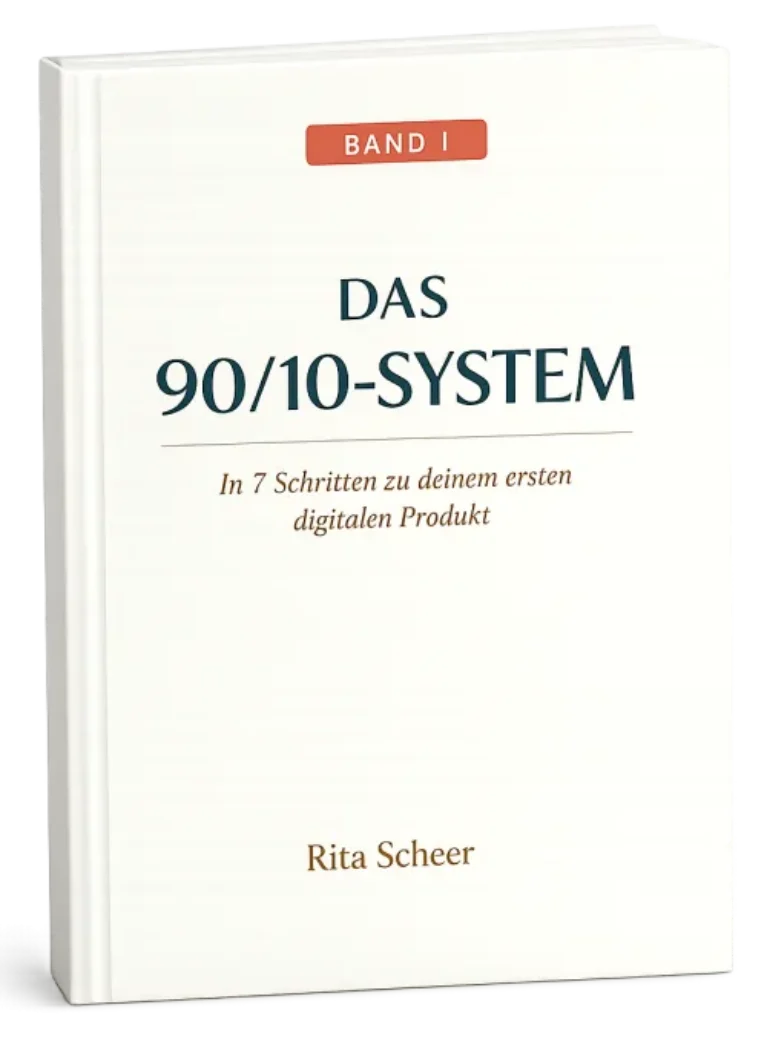 Das 90/10-System – E-Book zu digitalen Produkten von Rita Scheer