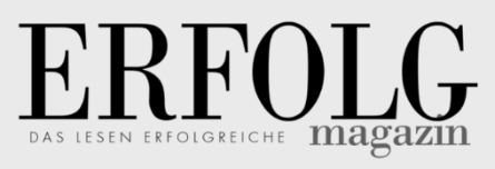 ERFOLG Magazin Logo mit Claim Das lesen Erfolgreiche