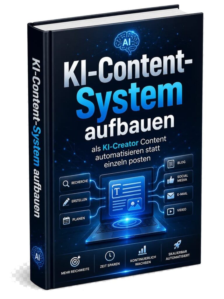Das KI-Creator-System – E-Book zu KI-Content-Workflows