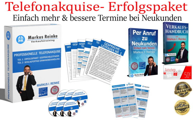 Das Telefonakquise-Erfolgspaket – Videokurs zur Telefonakquise