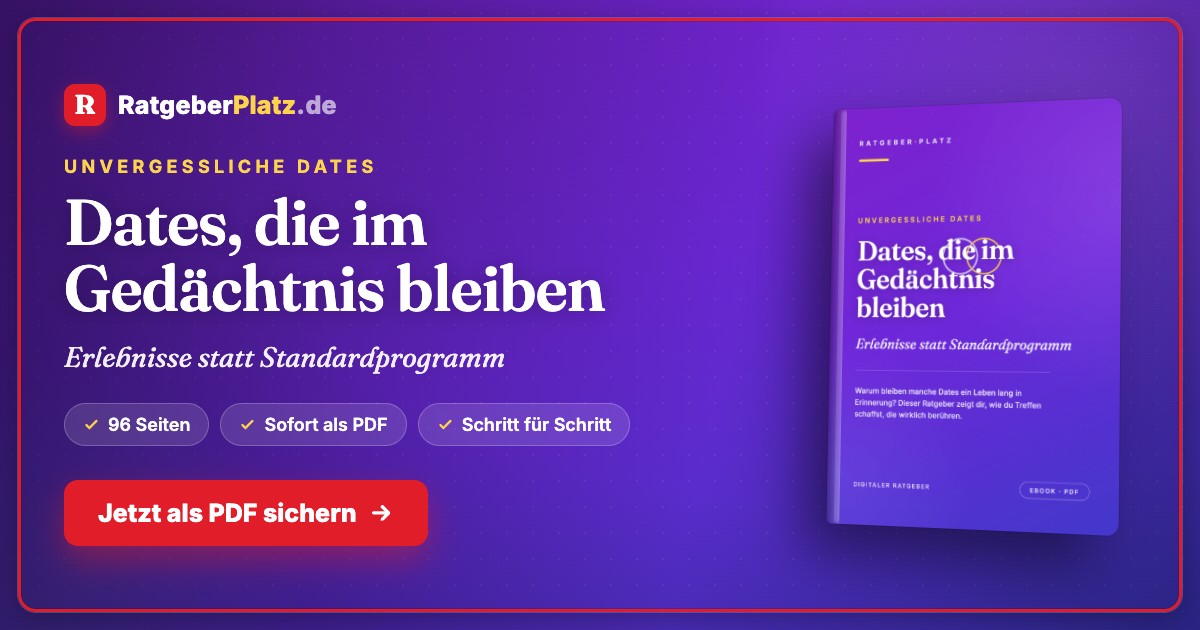 E-Book-Cover Dates, die im Gedächtnis bleiben von Ratgeberplatz