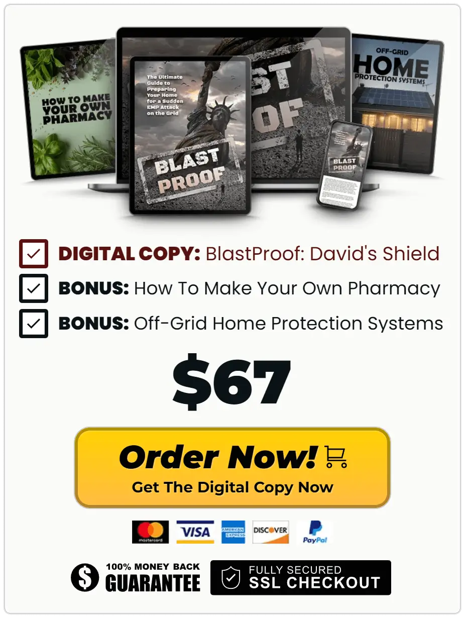 David's Shield digitale Ausgabe auf Laptop, Tablet und Smartphone mit Bonus-Guides How to Make Your Own Pharmacy und Off-Grid