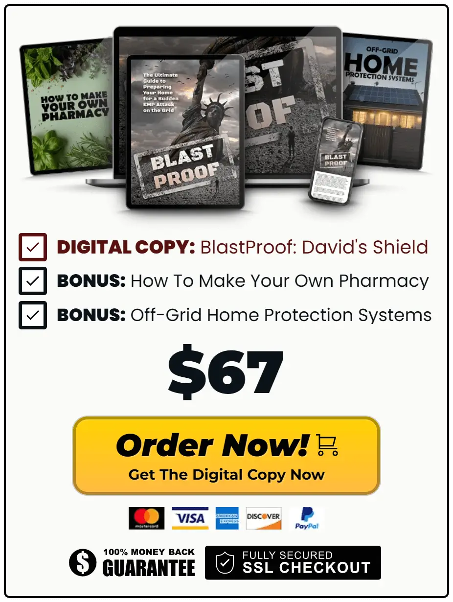 David's Shield digitale Ausgabe auf Laptop, Tablet und Smartphone mit Bonus-Guides How to Make Your Own Pharmacy und Off-Grid