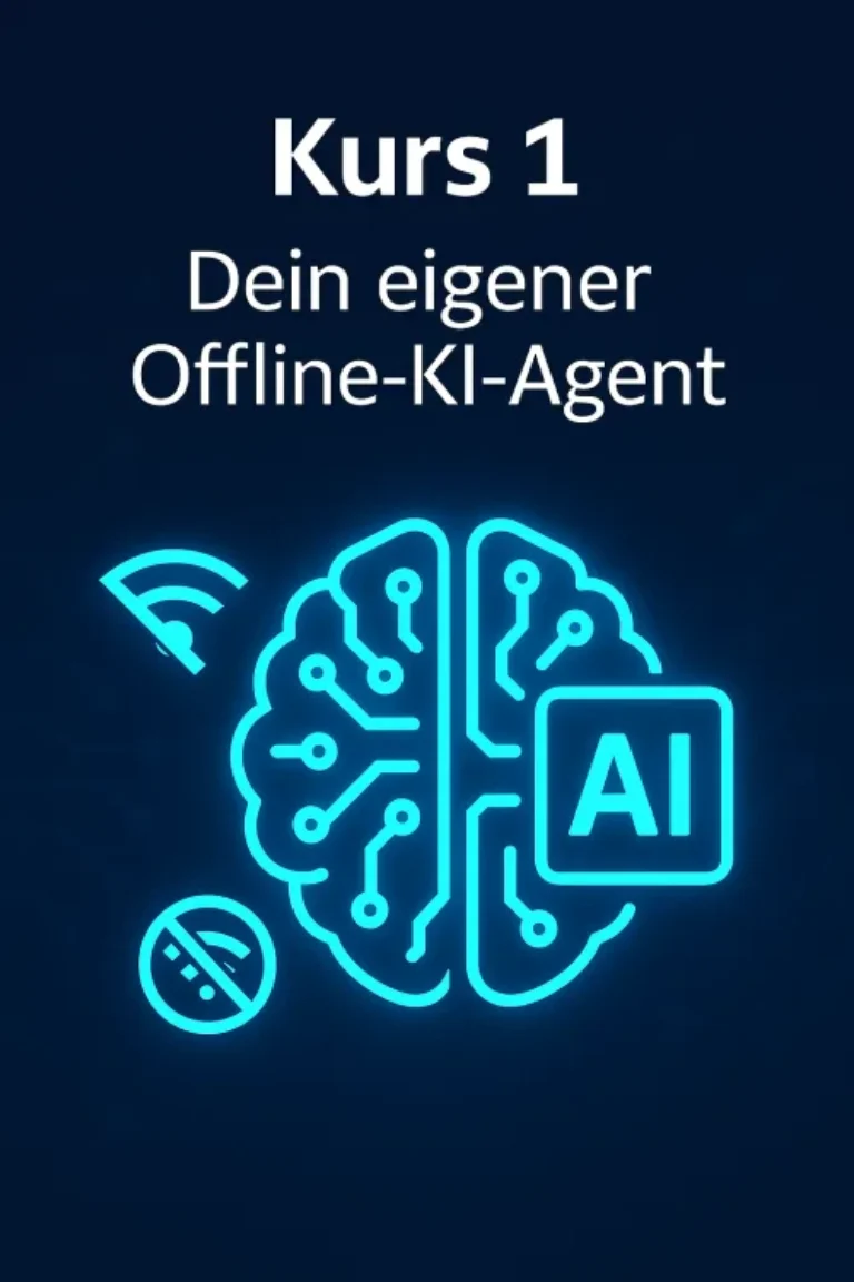 Dein eigener Offline-KI-Agent – Videokurs zum lokalen KI-Server
