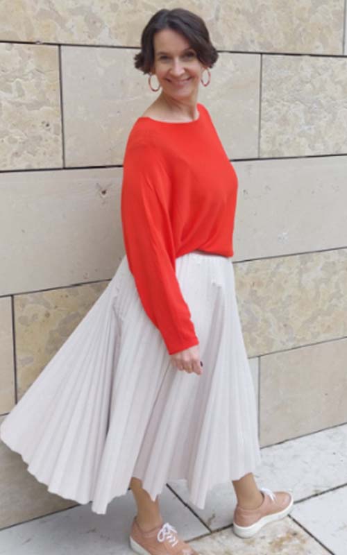 Daniela nachher Styling-Transformation 5 Minuten Style Code
