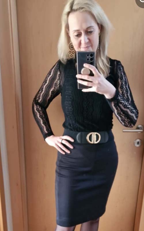 Nicole nachher Styling-Transformation 5 Minuten Style Code