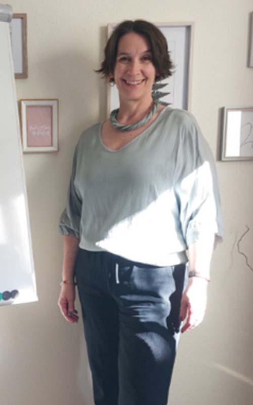 Daniela vorher Styling-Transformation 5 Minuten Style Code