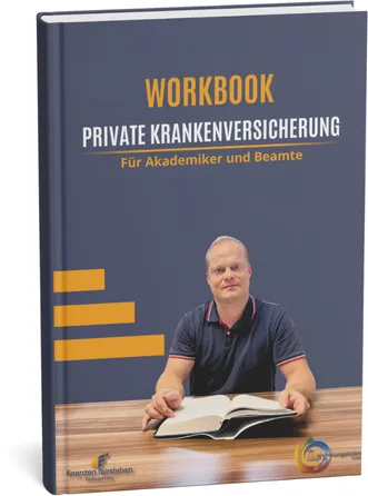 Hardcover-Buch PKV Workbook mit Portrait von Bernd Krause