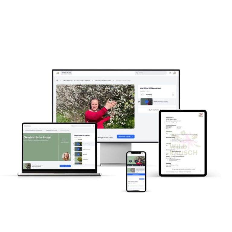 Dein Wildpflanzen-Pass – Wildpflanzen-Videokurs von Christine Rauch