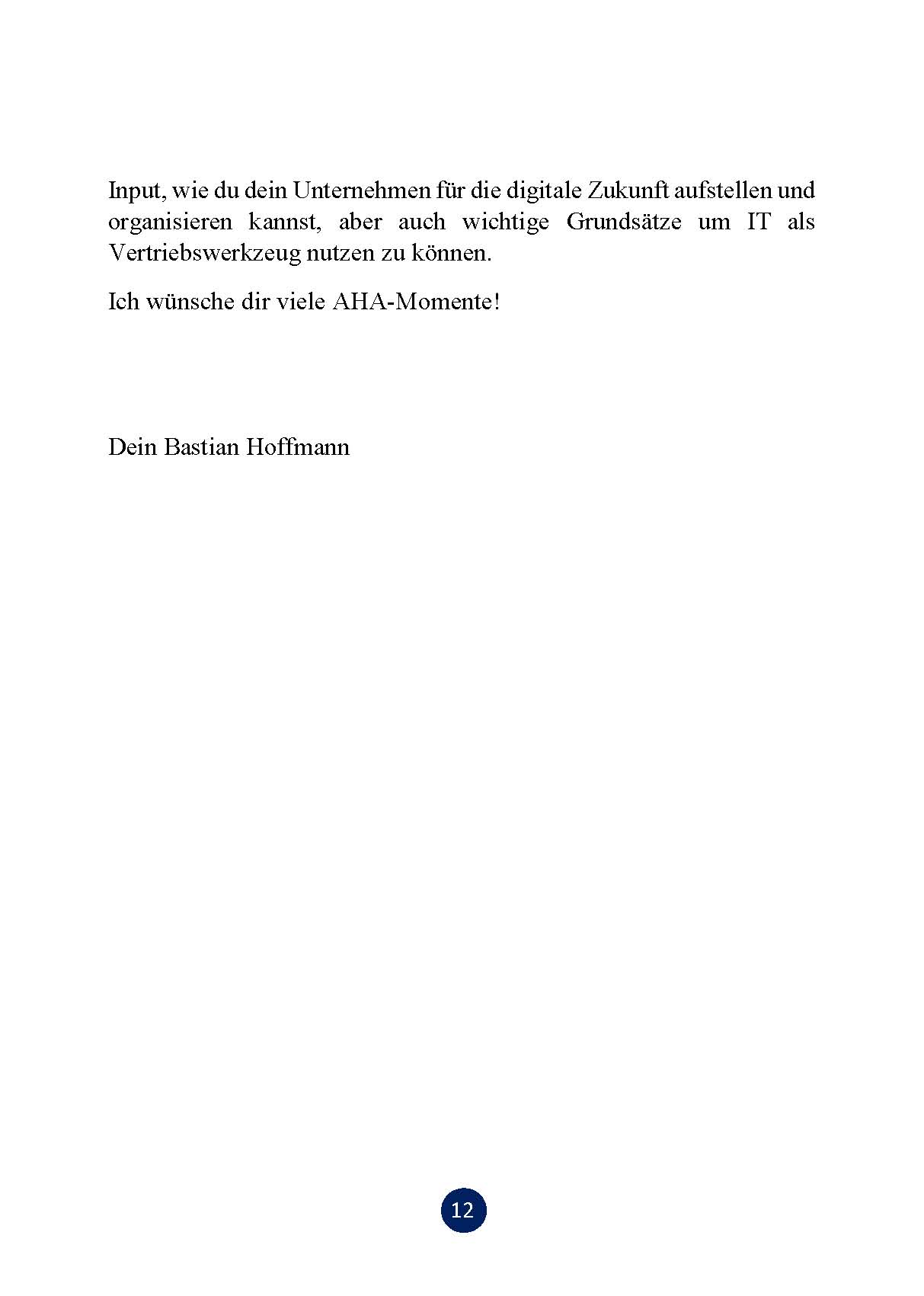 Buchinhalt Seite 5 - Deine Entscheidung