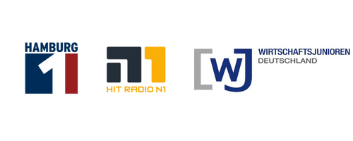 Logo-Kollektion: Hamburg, Hit Radio N1, Wirtschaftsjunioren Deutschland
