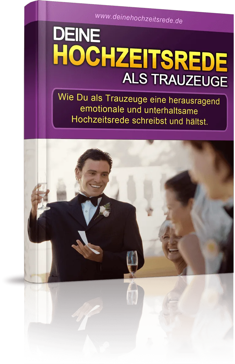 Deine Hochzeitsrede als Trauzeuge – E-Book mit Beispielreden 1 Deine-Trauzeugen-Hochzeitsrede