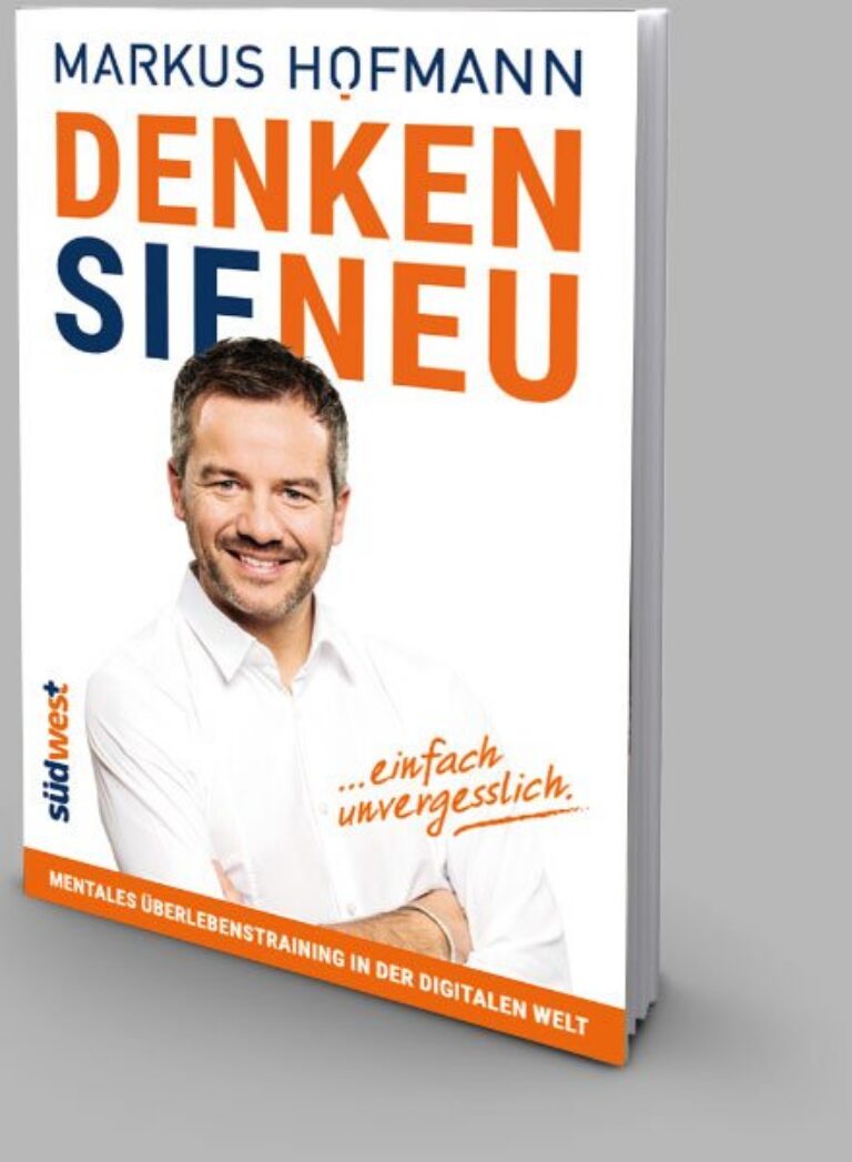 Denken Sie neu – Buch zum Gedächtnistraining von Markus Hofmann