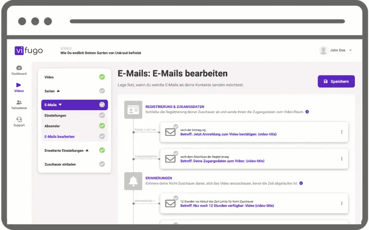 Mockup des Kurses Der einfachste Verkaufs-Funnel der Welt von vifugo auf Tablet und Smartphone