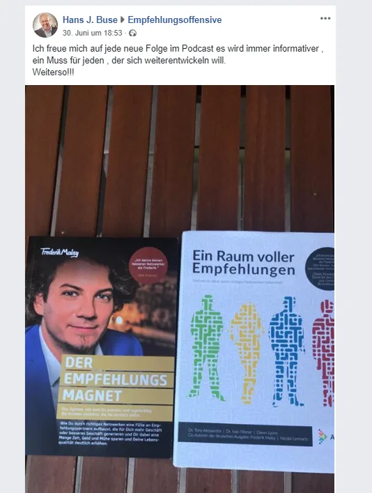 Screenshot Kursinhalt mit Modulen und Lernmaterialien des Hörbuchs