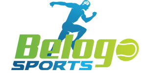 Belogo Sports Logo mit blauem Läufer und grünem Tennisball als Nummer 1 Sportwetten Tippgeber