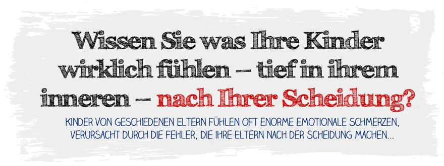 Hero-Banner mit Frage nach emotionalen Schmerzen von Trennungskindern