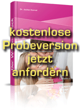 E-Book Cover Der Weg ins Glück, kostenlose Probeversion, grüner Banner