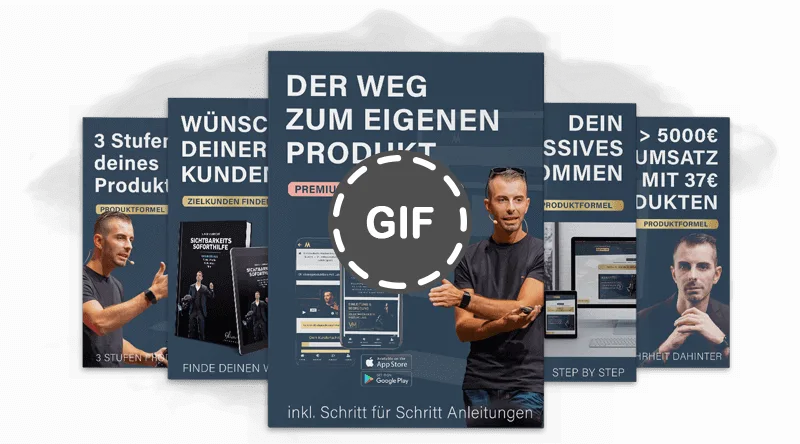 Kursübersicht Der Weg zum eigenen Produkt mit Lernmodulen und Inhalten