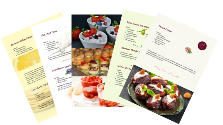 Dessert Rezepte – E-Book für süße Nachspeisen von Katja Schlottke