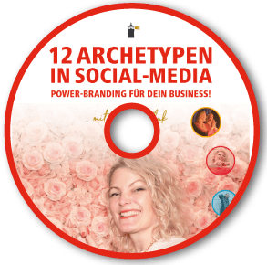 Galerie: Audio-CD 12 Archetypen in Social Media mit rotem Design